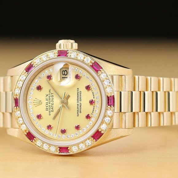 Sale! Rolex Ruby Diamond Dial w/ Factory Box! main image 5